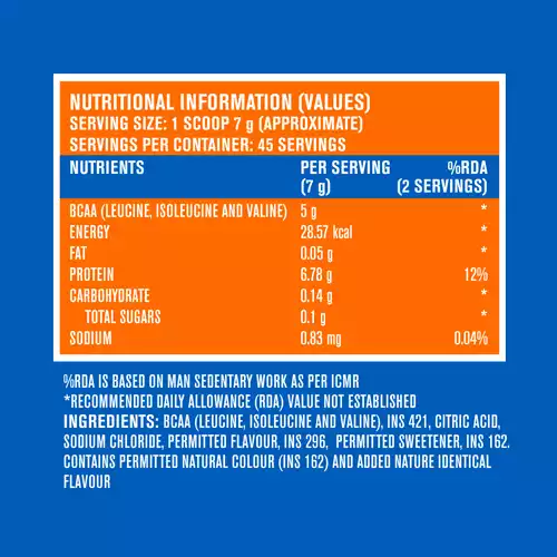 Fast&Up BCAA Essentials - Orange - Image 7