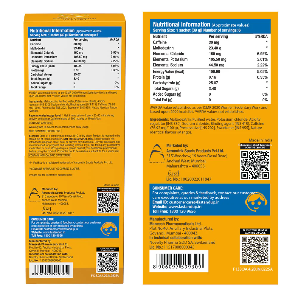 Lean Body + Energy Gel | Mango - Image 8