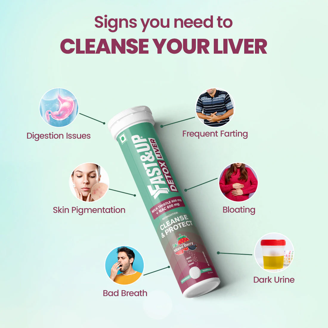 Daily Liver Cleanser with Milk Thistle + NAC - Mixed Berry - Image 5
