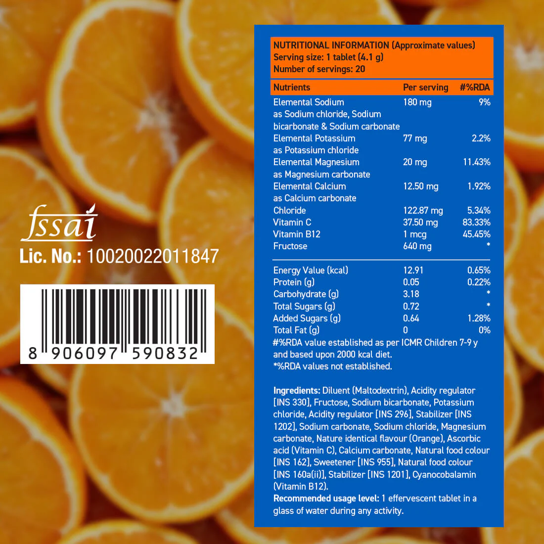Reload Assorted 3's- Lime and Lemon + Orange + Cola - Image 9