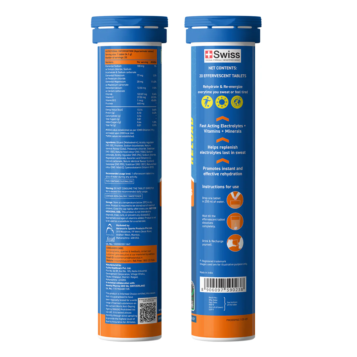 Reload Low Sugar Instant Hydration Drink - Cola - Image 10