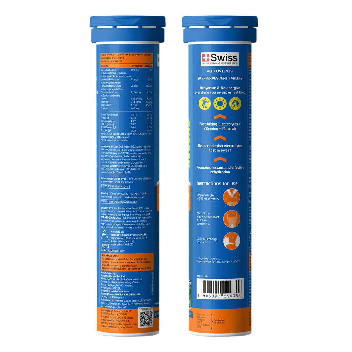 Reload - Low Sugar Instant Hydration Drink - Lemon - Image 10