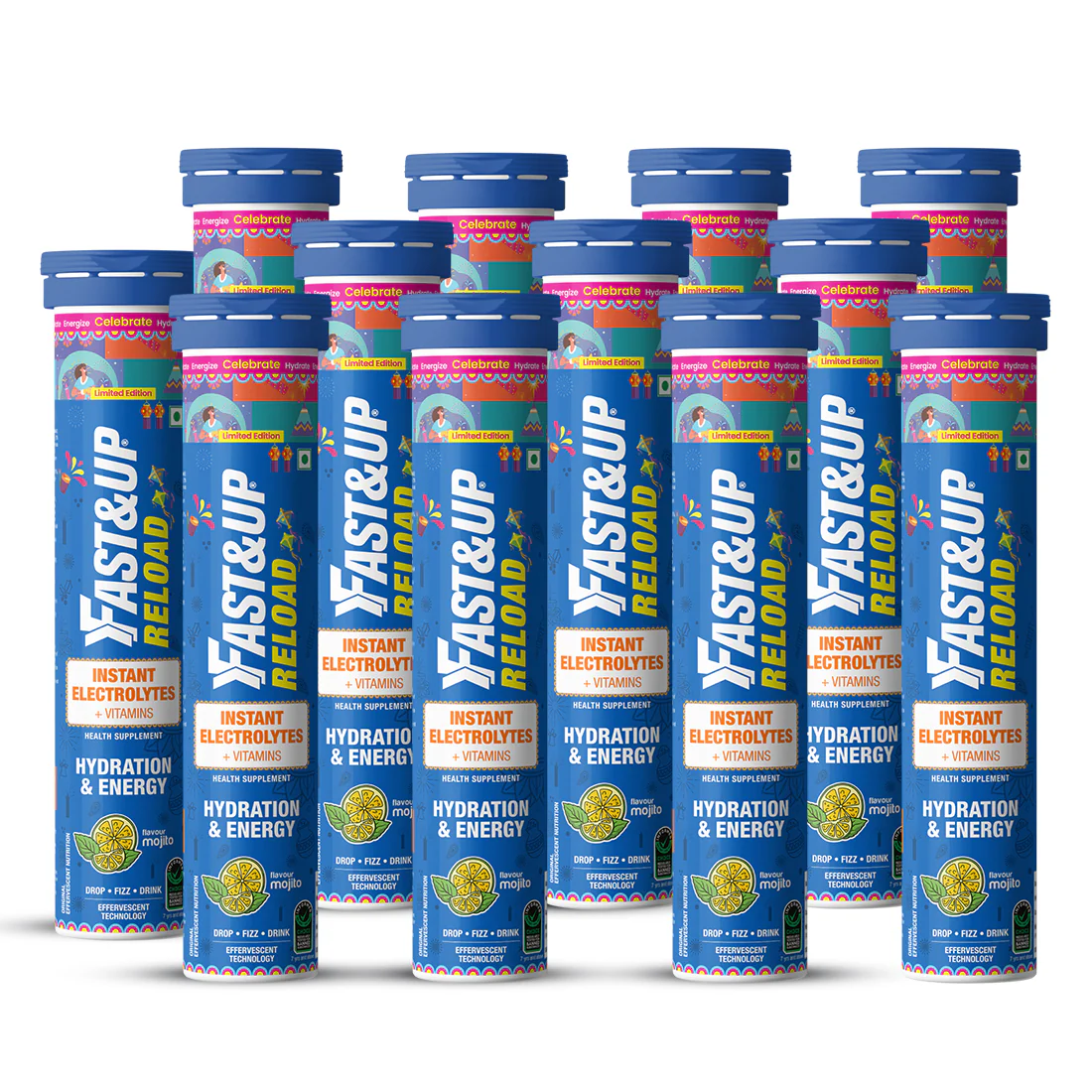 Reload - Low Sugar Instant Hydration Drink - Mojito - Image 12