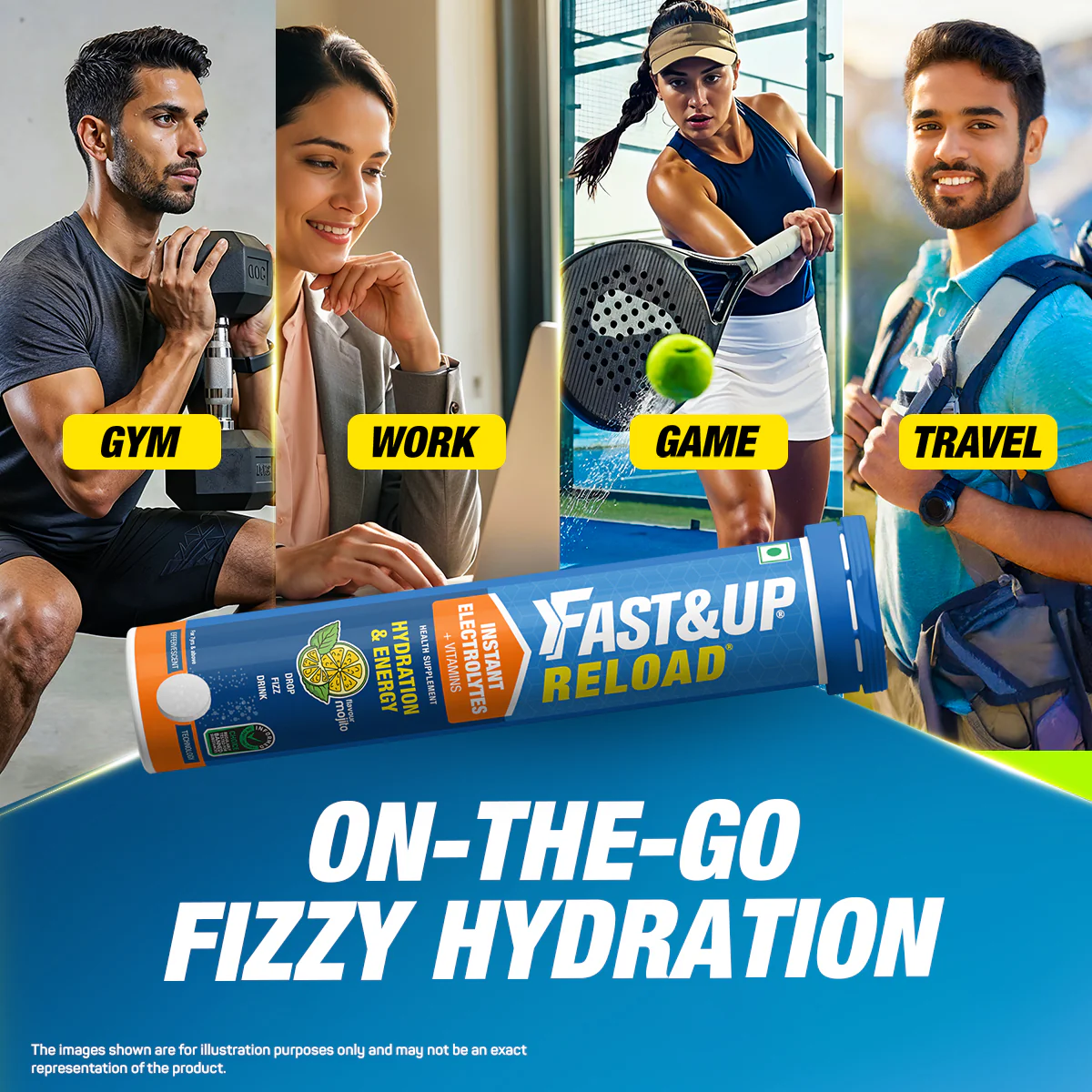 Reload Low Sugar Instant Hydration Drink - Mojito - Image 7