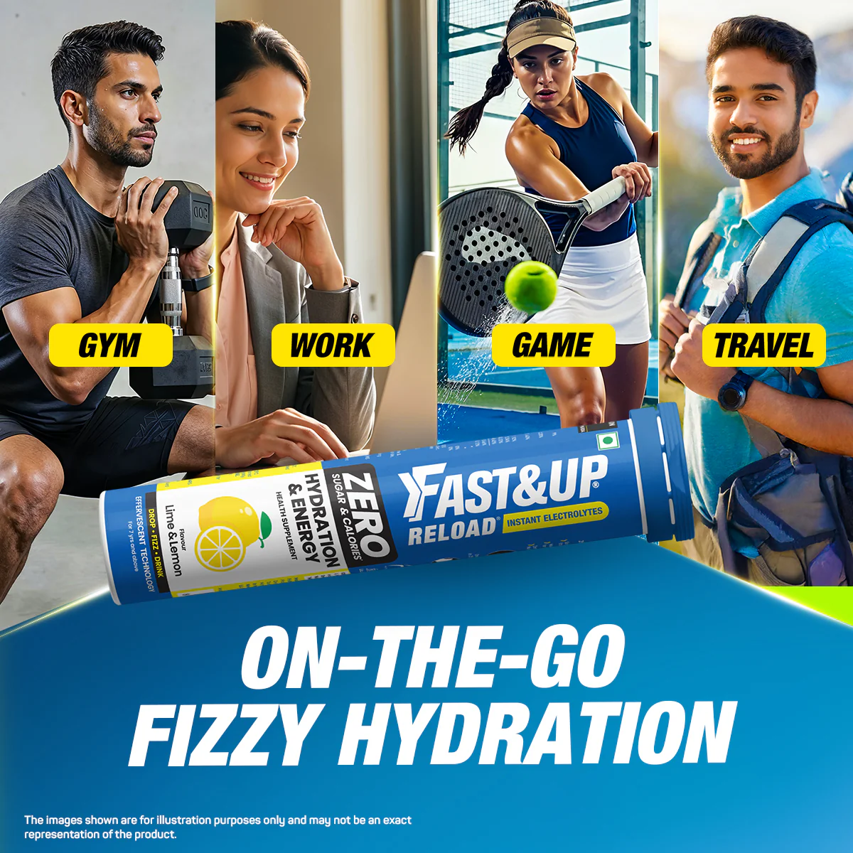 Reload Zero Instant Hydration Drink - Lime and Lemon - Image 9